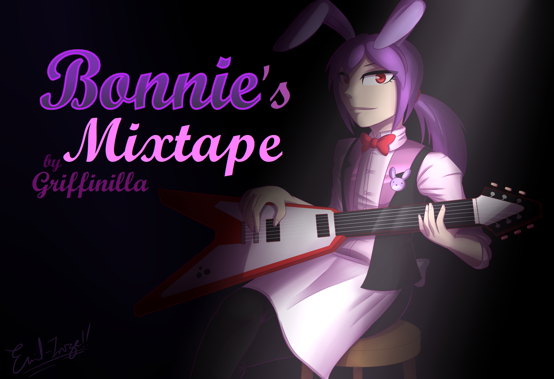 Fnaf Bonnie Fan Art (Remastered) by Emil-Inze on DeviantArt