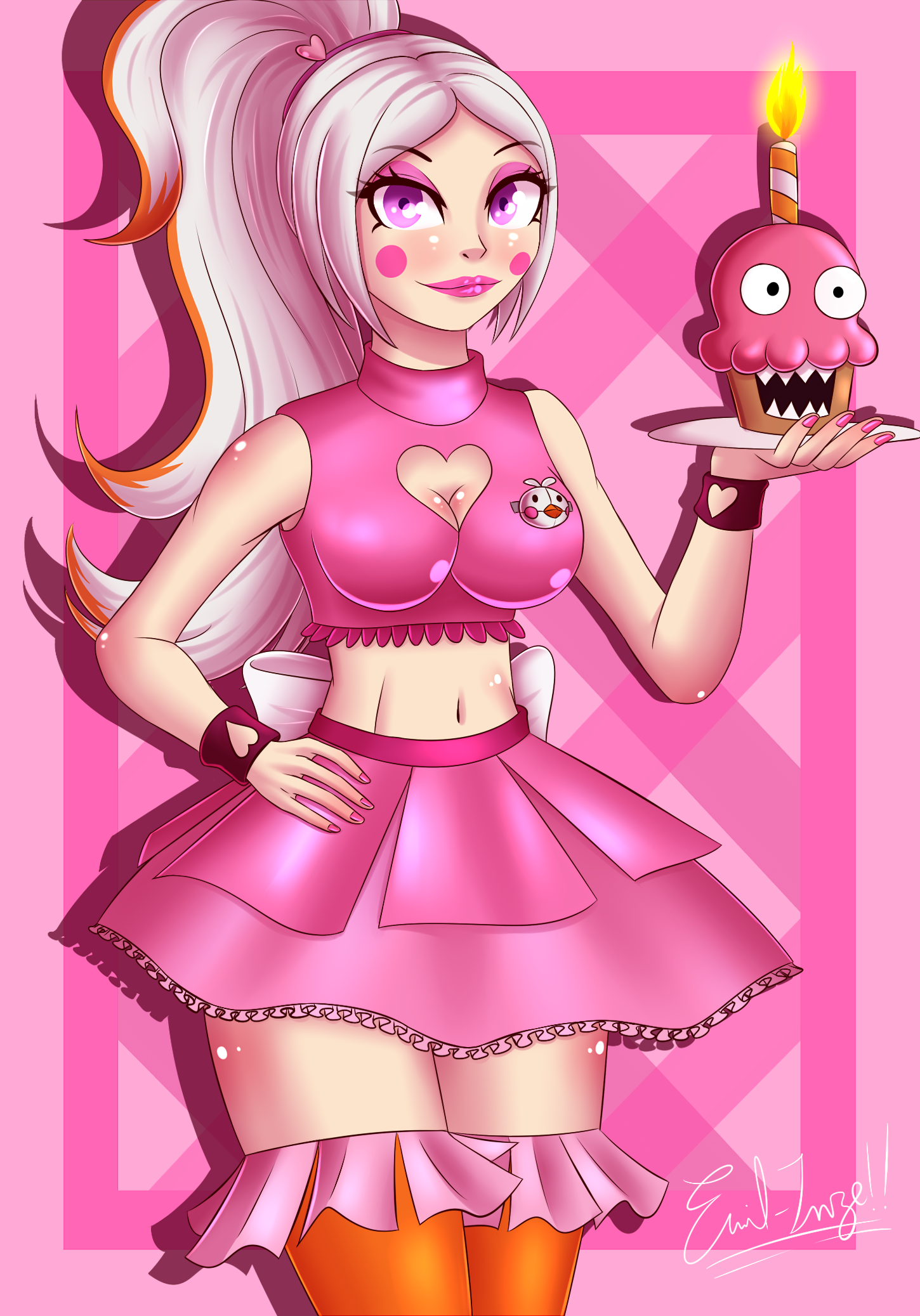 Funtime Chica Emstergato - Illustrations ART street