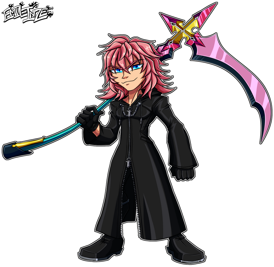 Marluxia (KH Chain of Memories) by EmilInze on DeviantArt