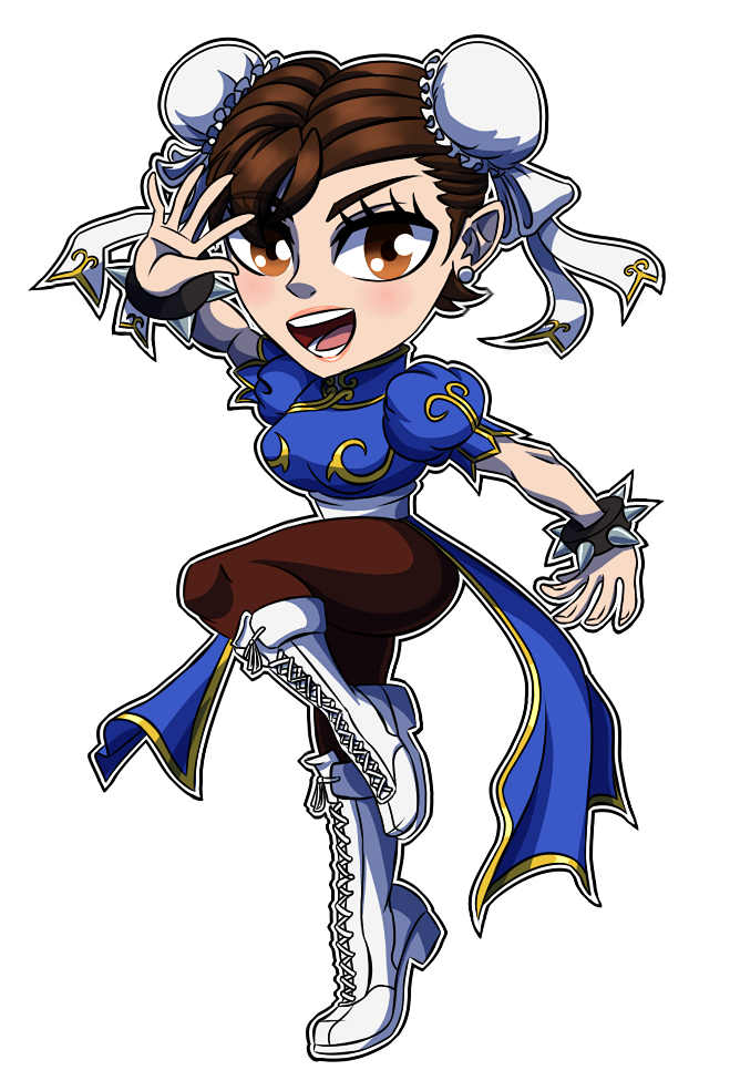 Chun-Li (Street Fighter II) by Emil-Inze on DeviantArt
