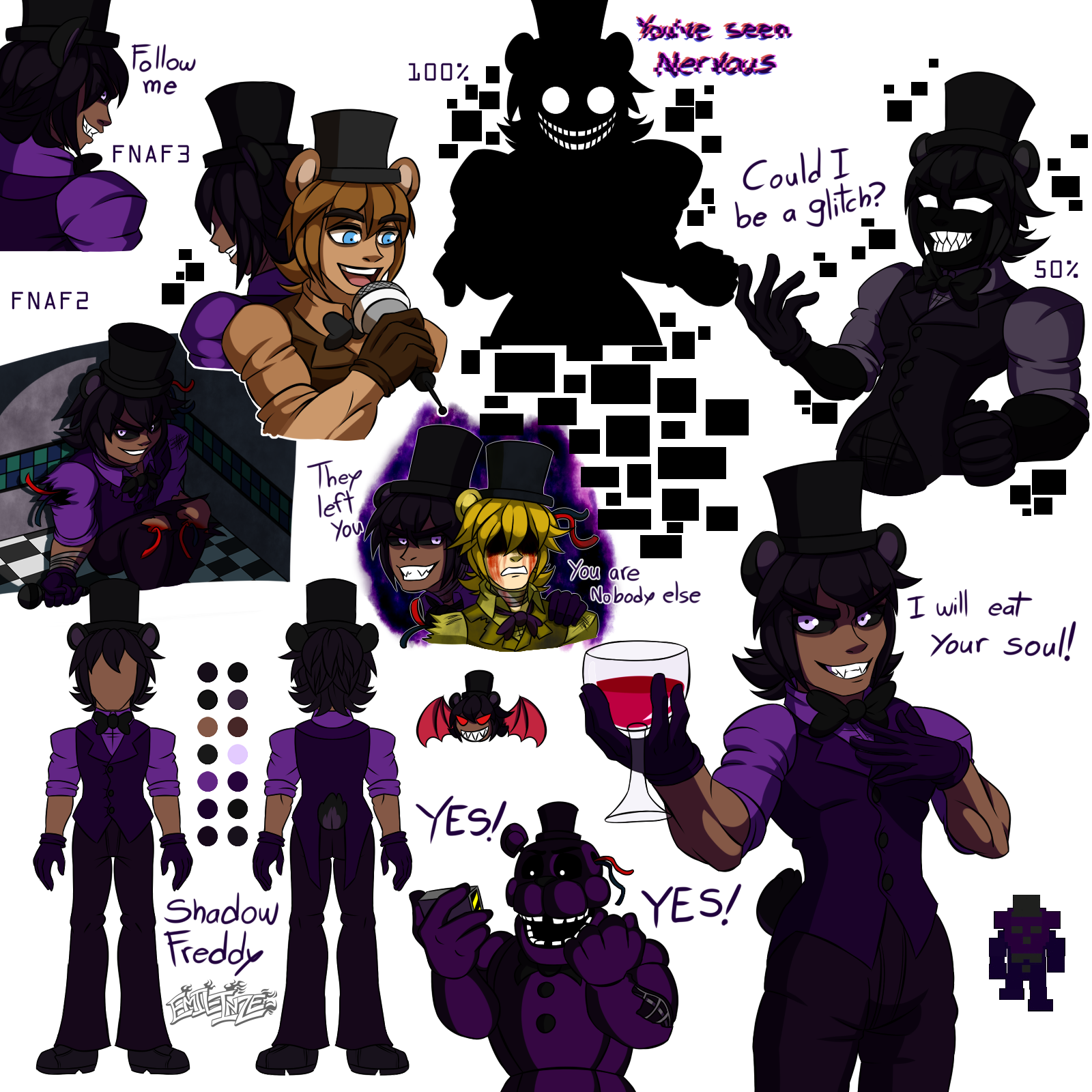 Shadow Freddy by Emil-Inze on DeviantArt