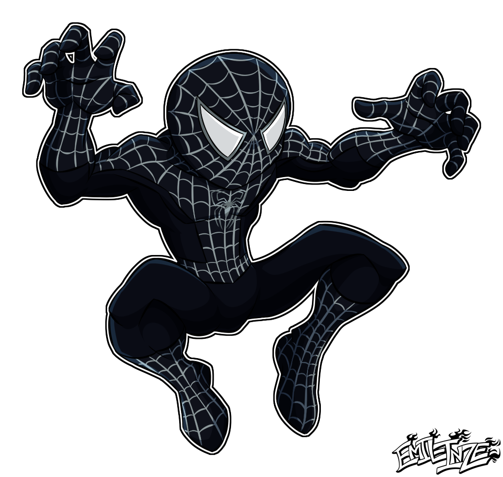 Spider-Man Black Suit (Spider-Man 3) by Emil-Inze on DeviantArt