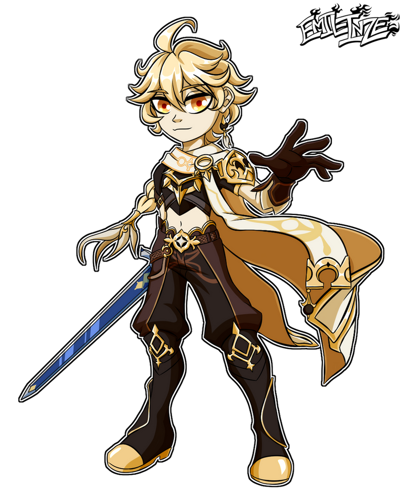 Aether (Genshin Impact) by Emil-Inze on DeviantArt