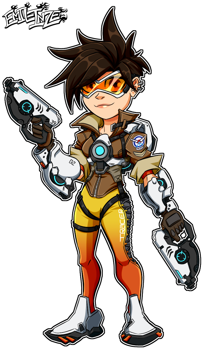 Tracer Deviantart Tracer (Overwatch) by Emil-Inze on DeviantArt