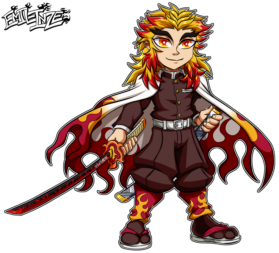 Kyojuro Rengoku (Kimetsu no Yaiba) by Emil-Inze on DeviantArt