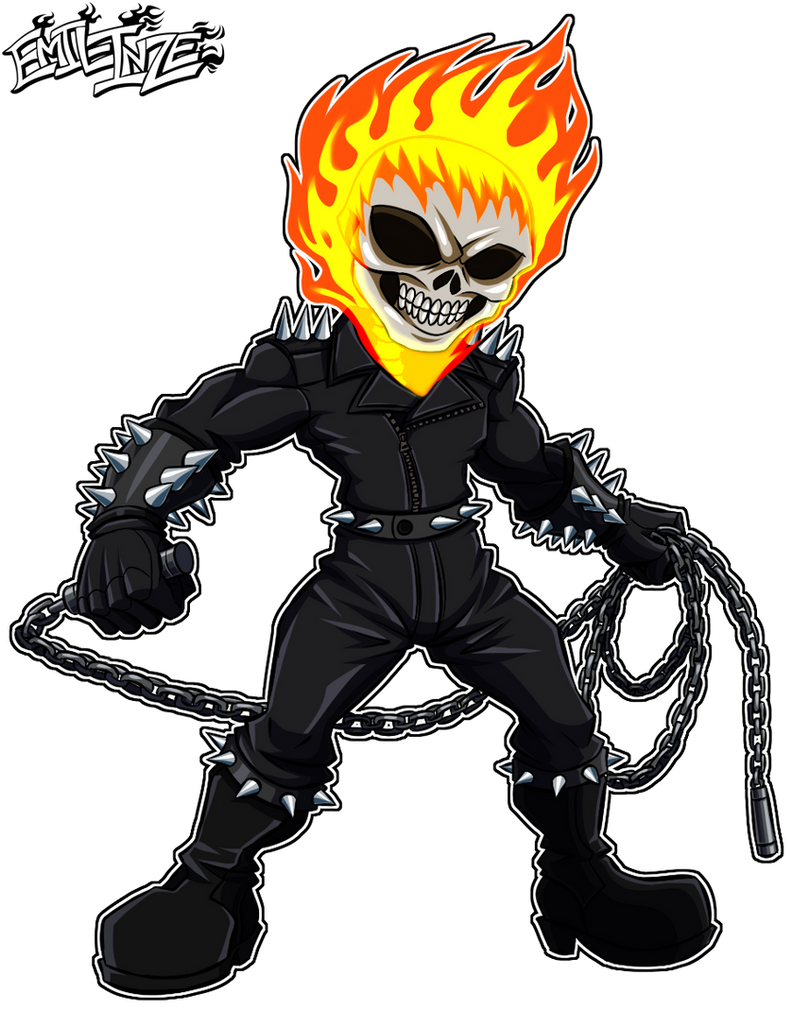 Fat Ghost Rider Ghost Rider by Emil-Inze on DeviantArt