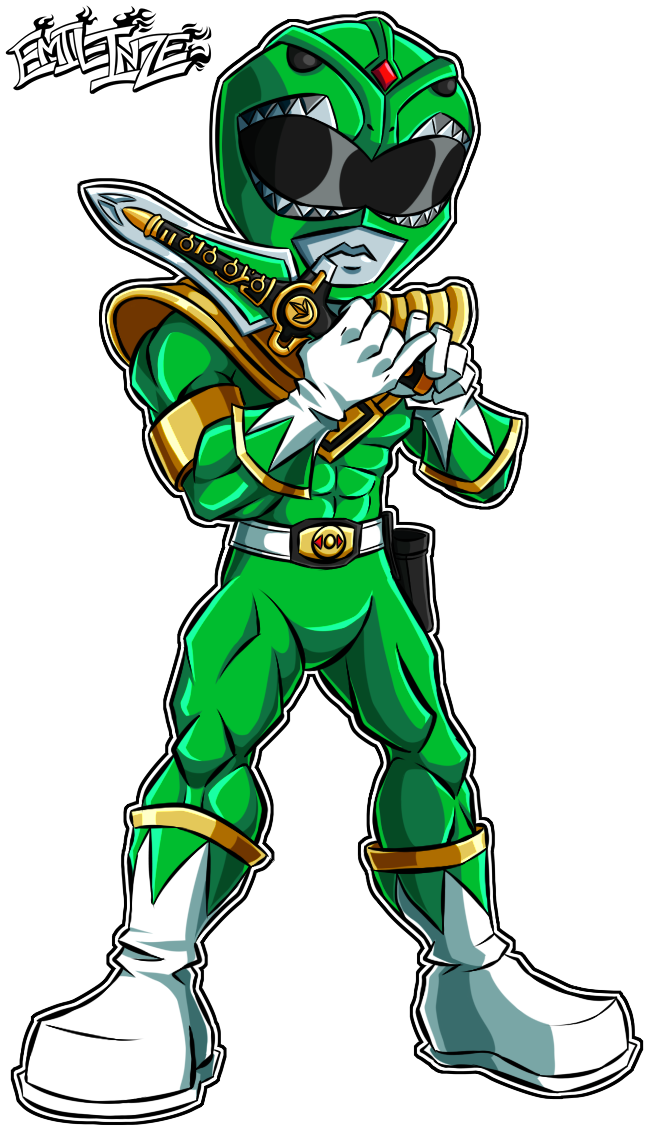 Green Ranger (Power Rangers Mighty Morphin) by Emil-Inze on DeviantArt