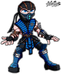 Sub-Zero (Mortal Kombat X) by Emil-Inze