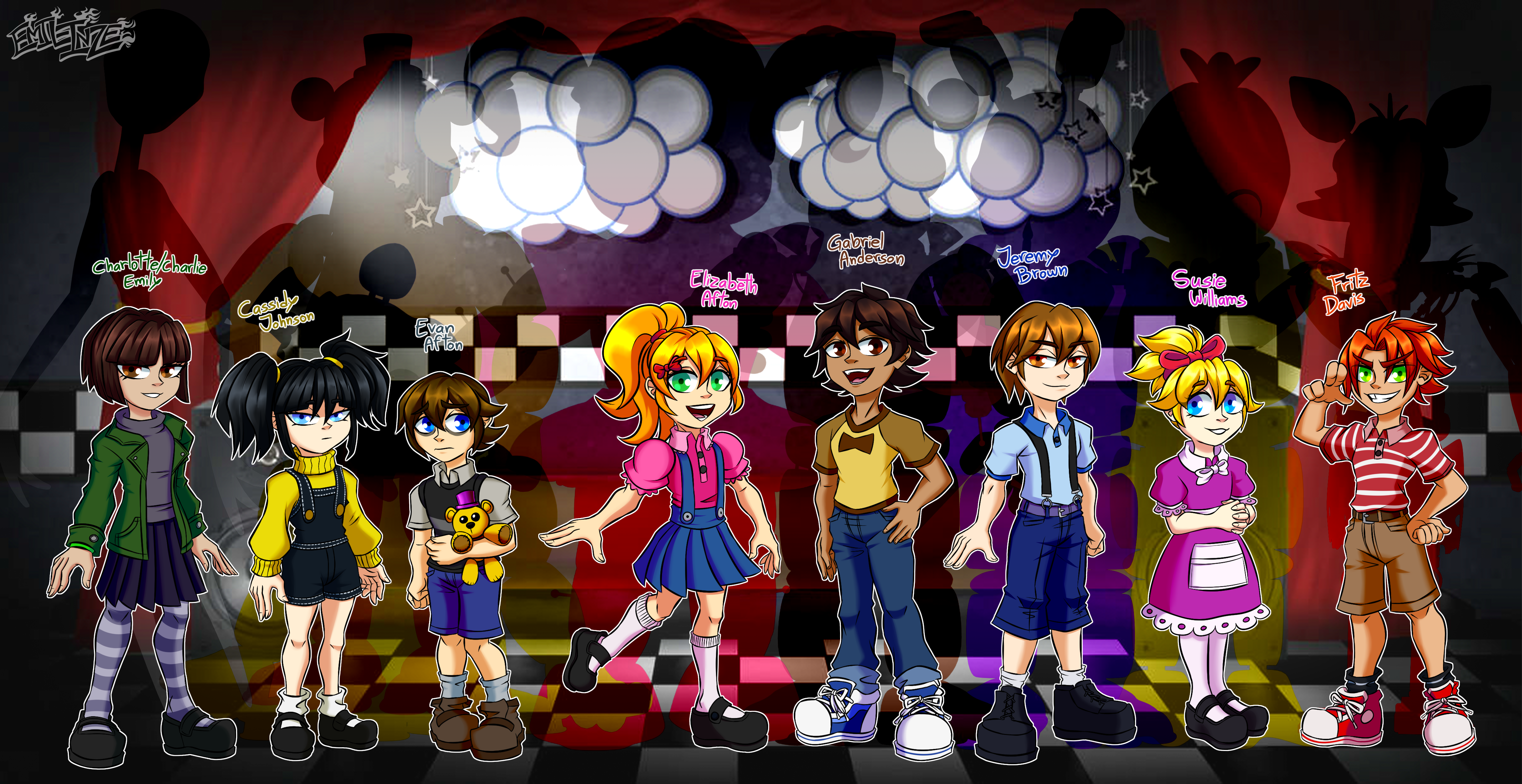 Fnaf 4 Nightmare Fan Art by Emil-Inze.deviantart.com on @DeviantArt