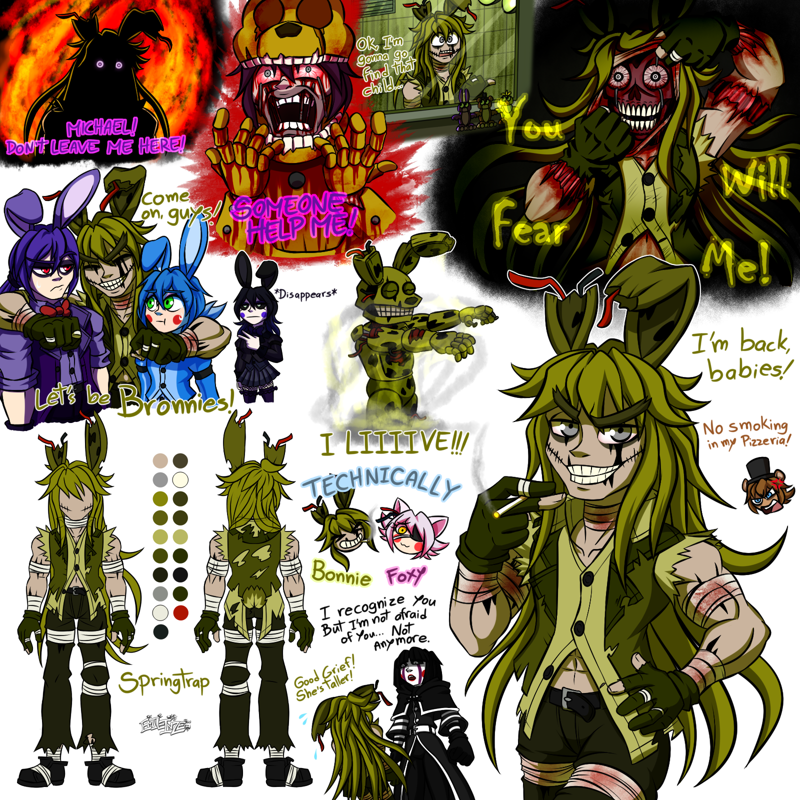 Fnaf 3 Minigame Springtrap Is Born by Basilisk2002 on DeviantArt