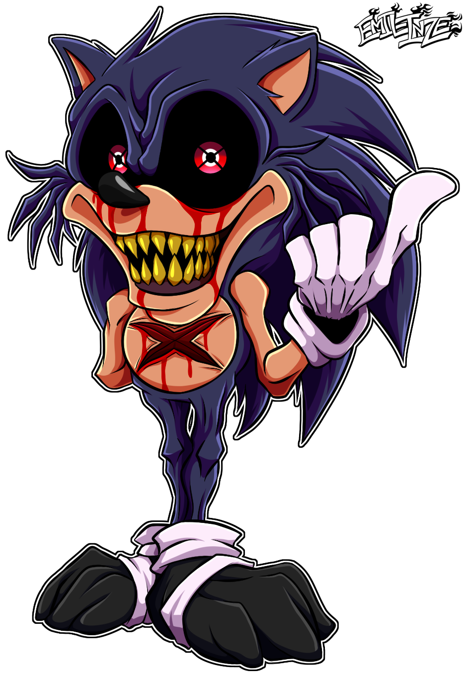 Lord X - Sonic PC Port by Slima11 on Newgrounds