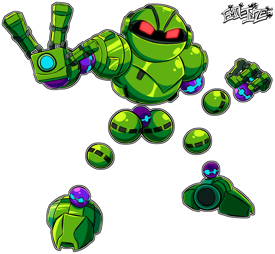 Vectorman by Emil-Inze on DeviantArt