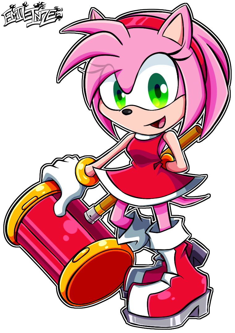 Amy Deviantart Amy Rose (Sonic Adventure) by Emil-Inze on DeviantArt