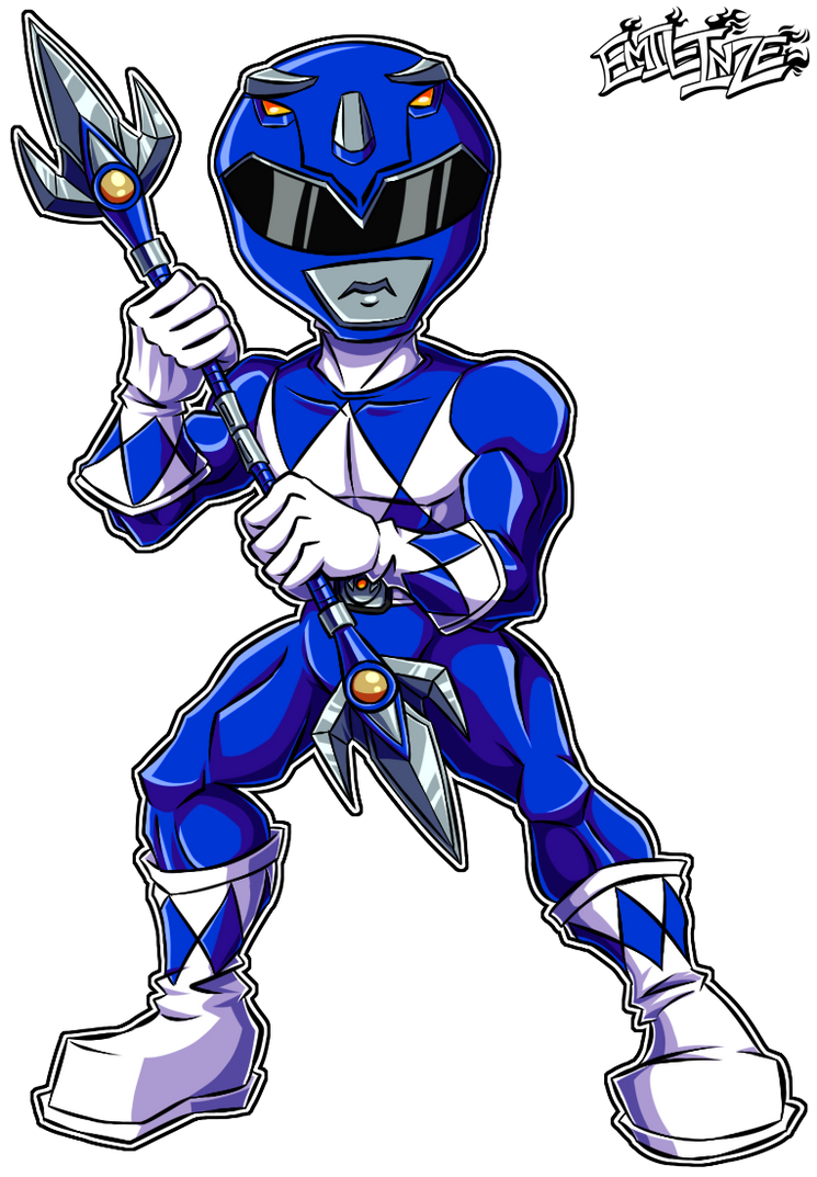Blue Ranger (Power Rangers Mighty Morphin) by Emil-Inze on DeviantArt