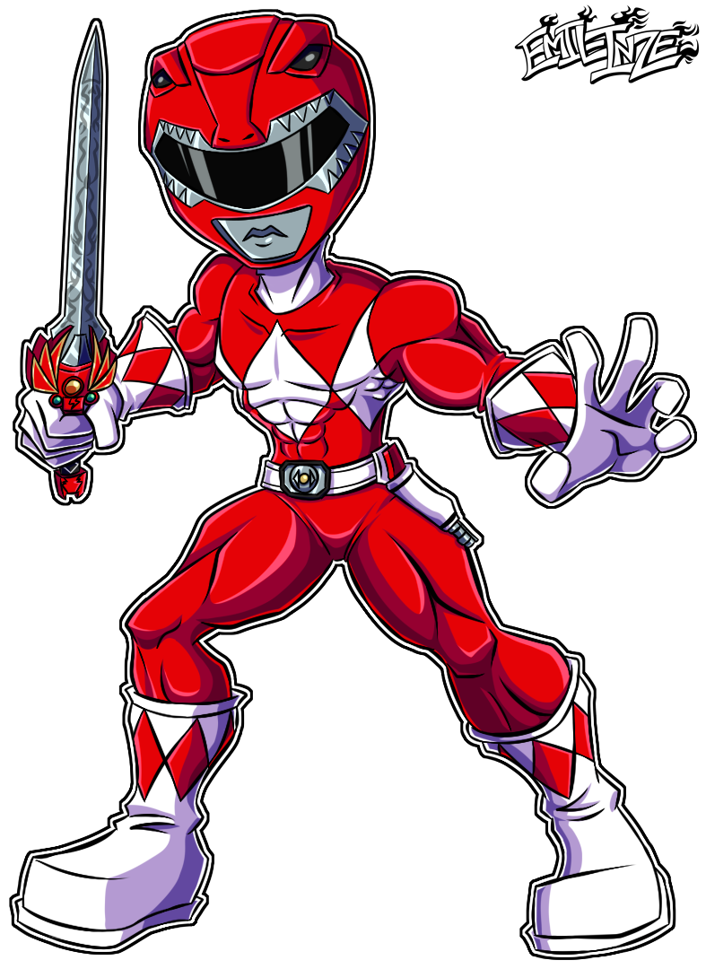 Red Ranger (Power Rangers Mighty Morphin) by Emil-Inze on DeviantArt
