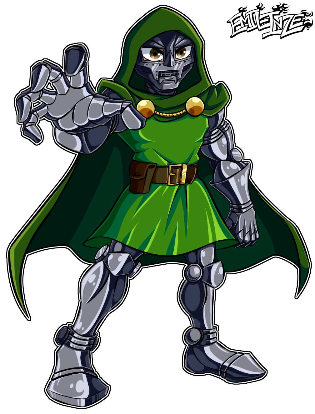 Dr. Doom Fantastic Four by Emil Inze on DeviantArt