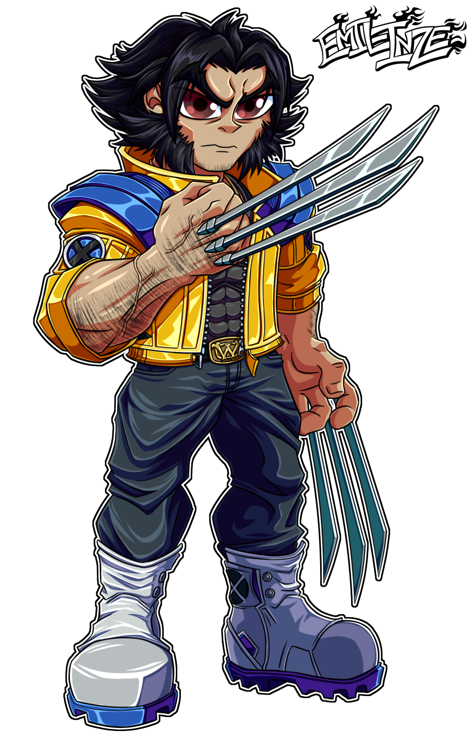Wolverine High Poly Rivals Wolverine (Marvel Rivals) by Emil-Inze on DeviantArt