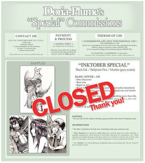 + SPECIAL COMMISSIONS (Closed) +