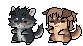 (base edit) Greg and Fela do Caramelldansen
