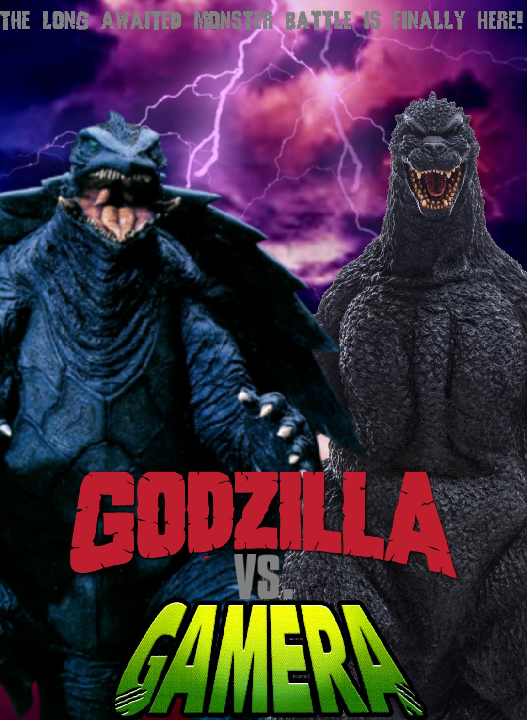 Godzilla vs. Gamera Fan Made Poster