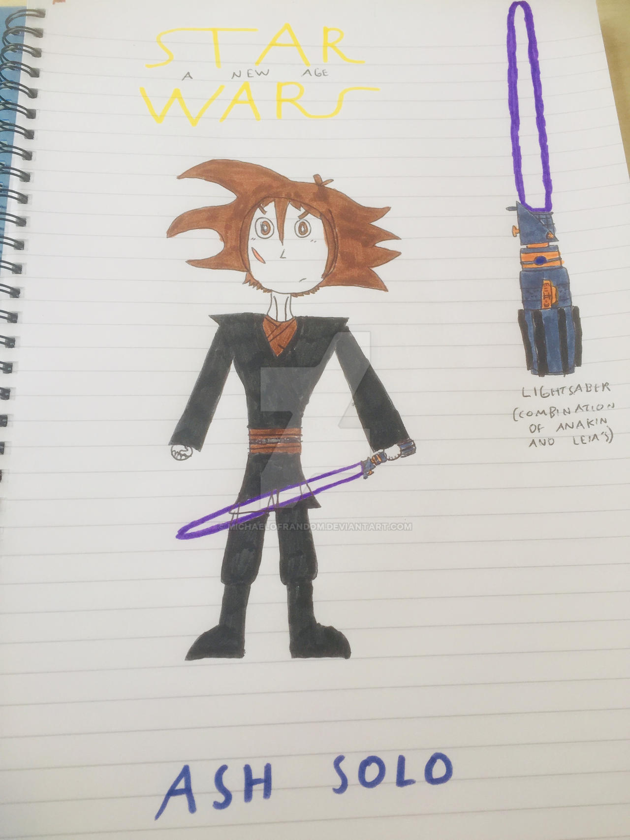 (OLD) Ash Solo (Star Wars OC Redesign)