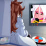 (OLD) Android 21 plays Dragon Ball FighterZ