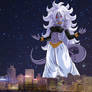 Giantess Majin Android 21 (Evil)