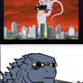 Godzilla reacts to Giantess Android 21 (Shitpost)