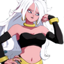 DBFZ - Android 21 (Good) Victory Render