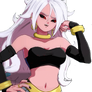 DBFZ - Android 21 Victory Render