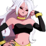 DBFZ - Android 21 Victory Render