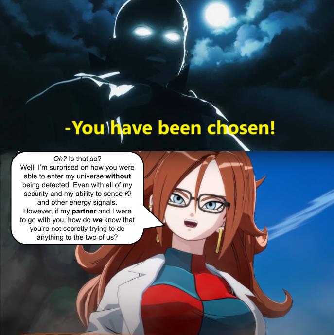 The Watcher chooses Android 21
