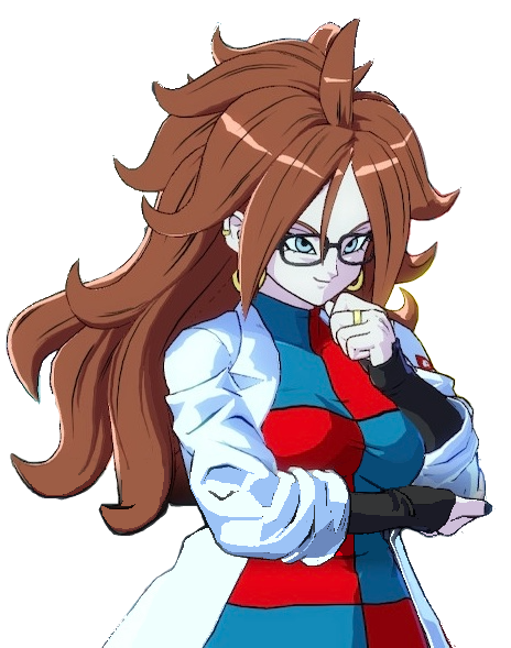 DBFZ - Android 21 (Lab coat) victory render