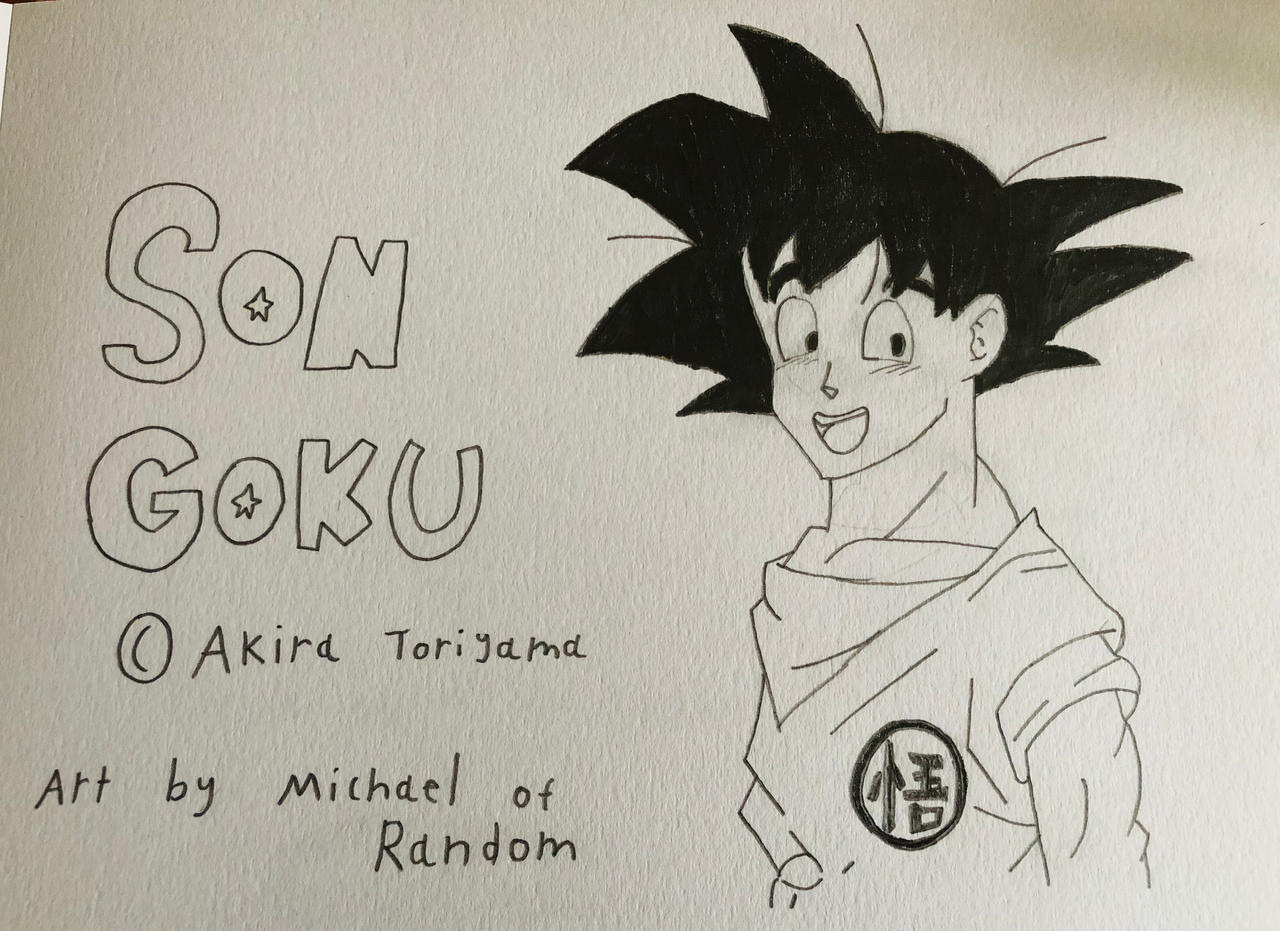 Son Goku (Black and white ver.)