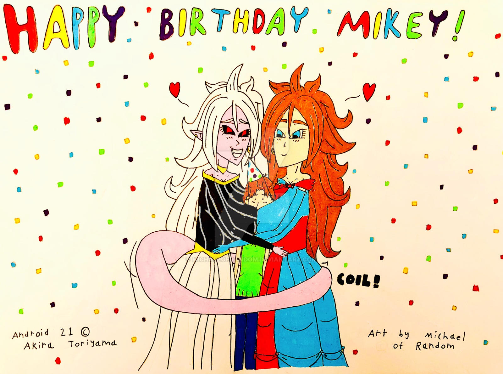 Happy Birthday Michael of Random (ft. Android 21)