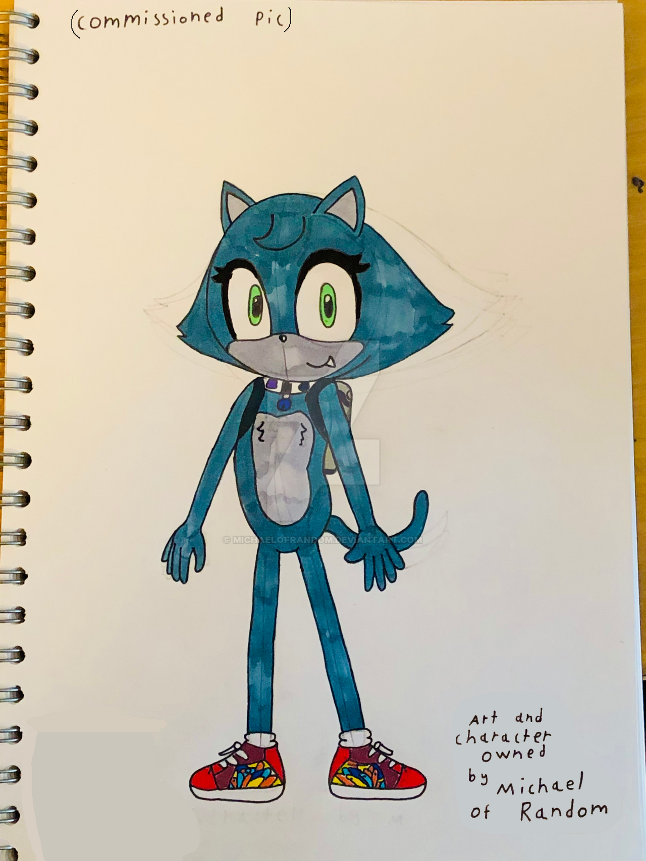 Sapphire the Cat / Saffie (Father's Day Gift)