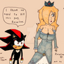 Shadow and Rosalina (Comfort character meme)