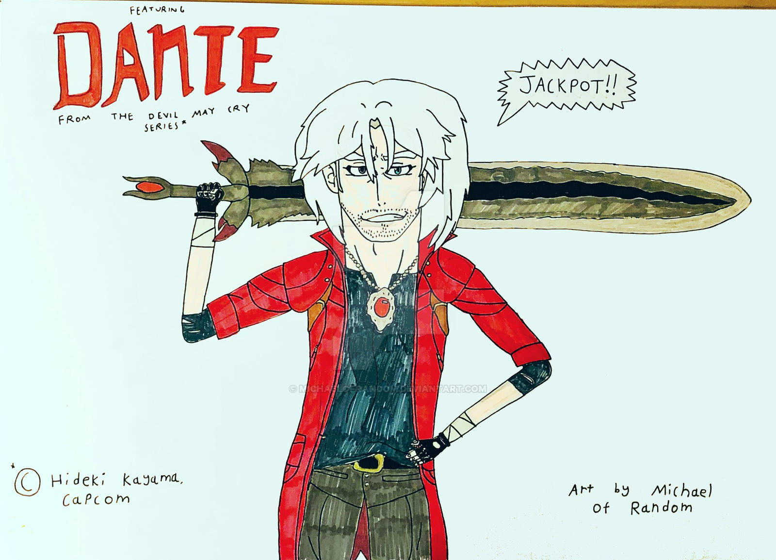 Dante from the Devil May Cry series