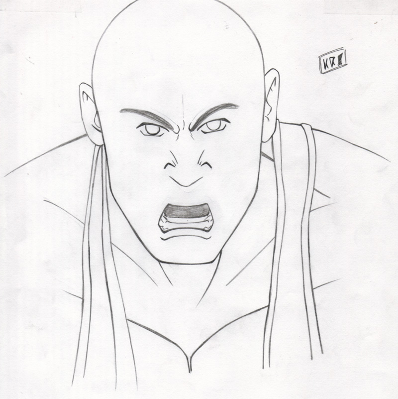 Kurt Angle Pencil