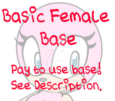 Base: Basic Female Base :: 20 points! by Mobian-Adopts on DeviantArt