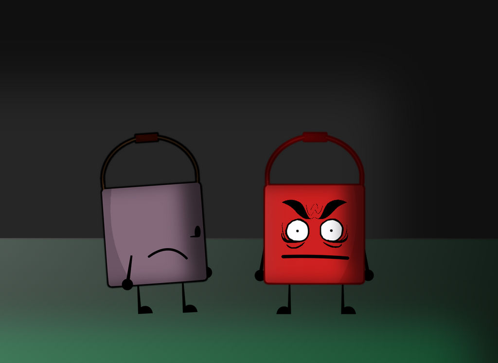 Evil Bucket Evil Bucket by Bucketverse on DeviantArt
