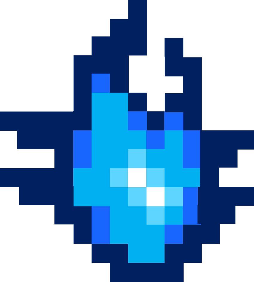 8 Bit Flame by Bucketverse on DeviantArt