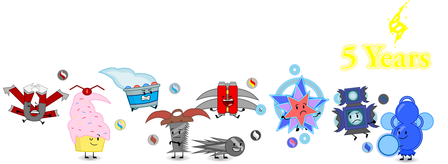 Mega Objects 5th Anniversary: Group 10 by Bucketverse on DeviantArt