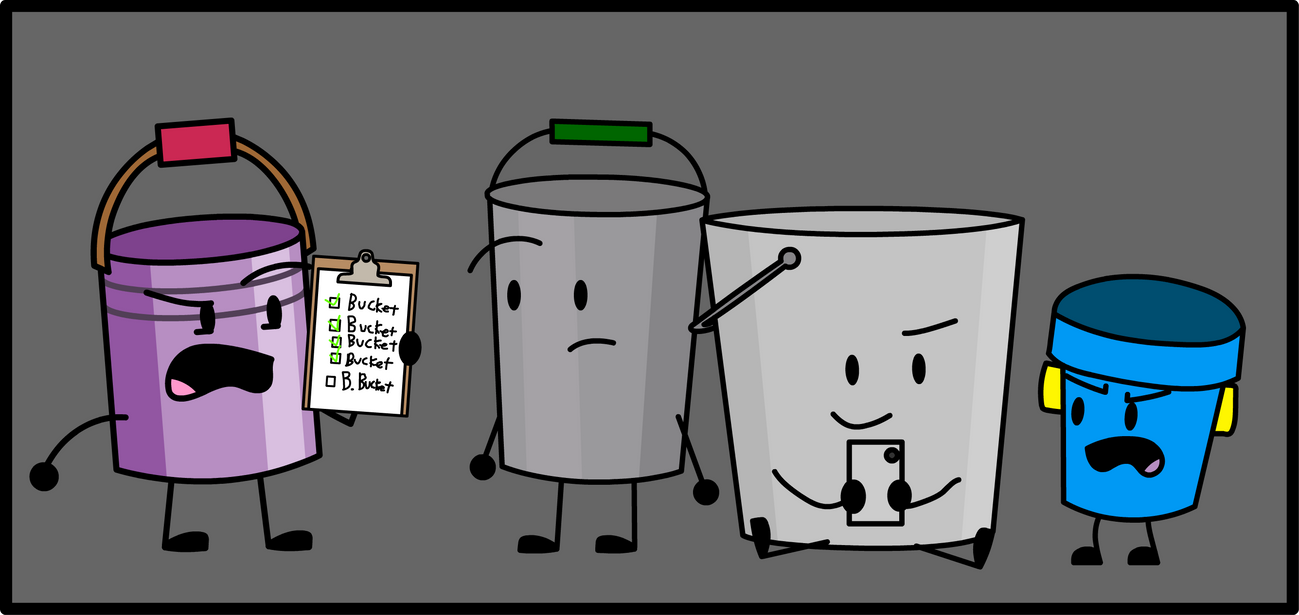 Bucket Rivals Bucket's Here by Bucketverse on DeviantArt