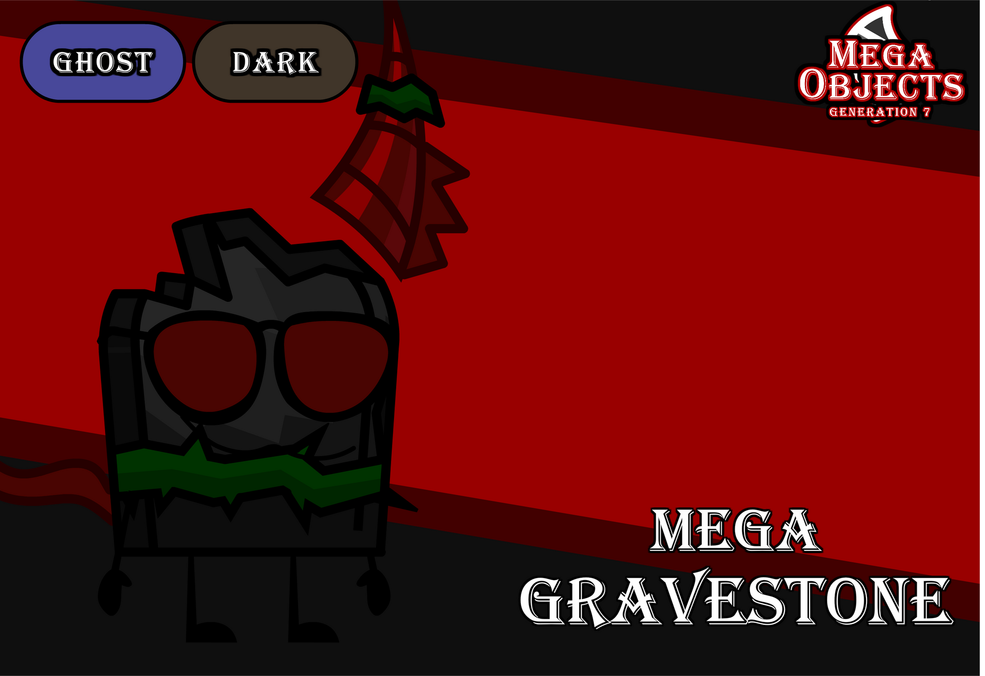 Mega Objects G7 #6: Mega Gravestone by Bucketverse on DeviantArt