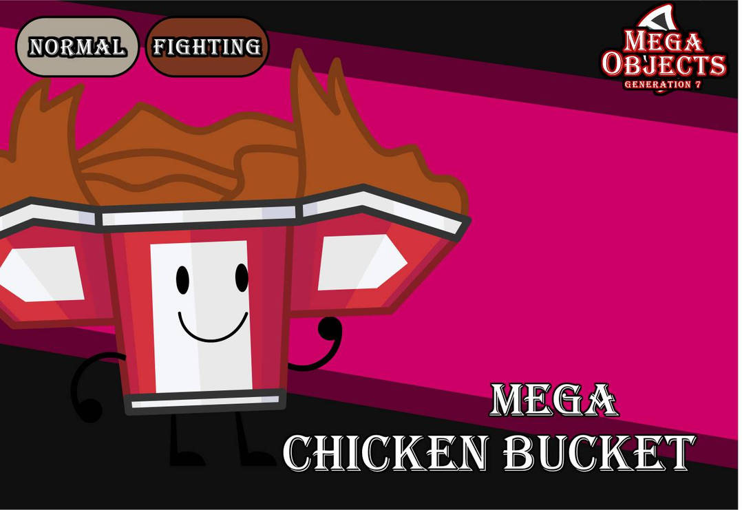 Mega Objects G7 #24: Mega Chicken Bucket by Bucketverse on DeviantArt