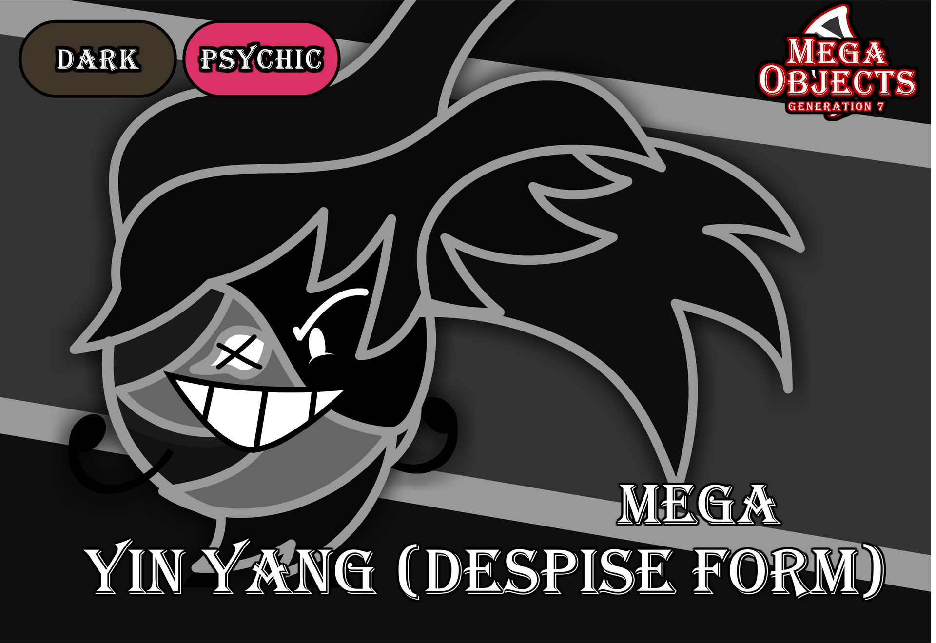 Mega Objects G7 #40: Mega Yin Yang (Despise Form) by Bucketverse on ...