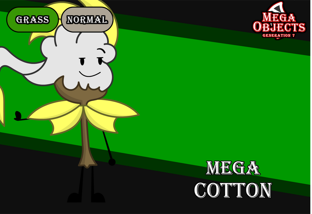 Mega Objects G7 #58: Mega Cotton by Bucketverse on DeviantArt