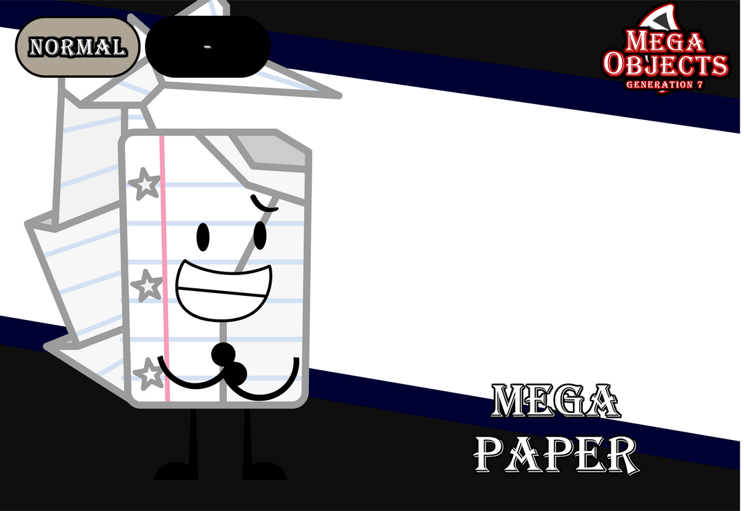 Mega Objects G7 #84: Mega Paper by Bucketverse on DeviantArt