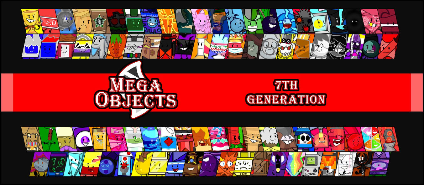 Gen 7 Mega Objects! by Bucketverse on DeviantArt